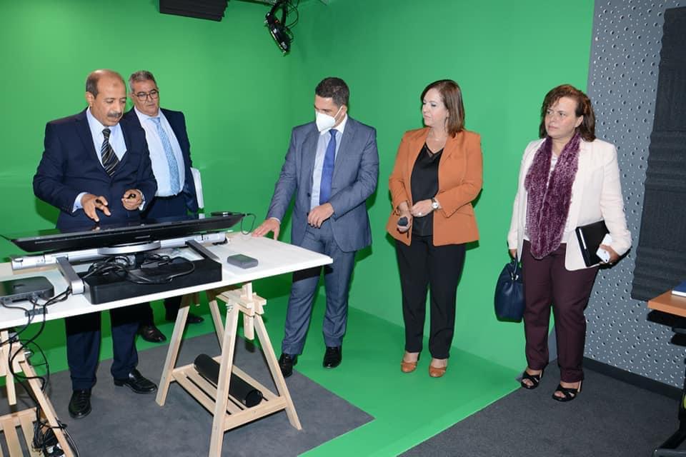 Settat. Inauguration du premier studio de production de contenus pédagogiques numériques (Université Hassan 1er) Settat. Inauguration du premier studio de production de contenus pédagogiques numériques (Université Hassan 1er)