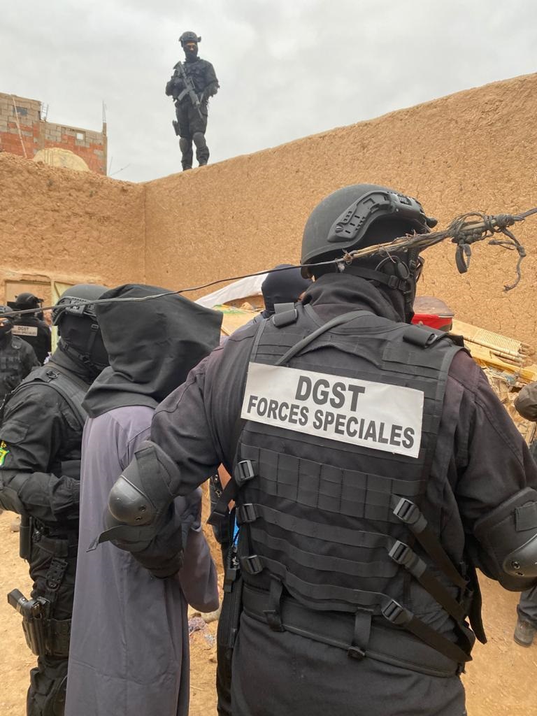 Démantèlement d'une cellule terroriste dans les environs de Marrakech Démantèlement d'une cellule terroriste dans les environs de Marrakech