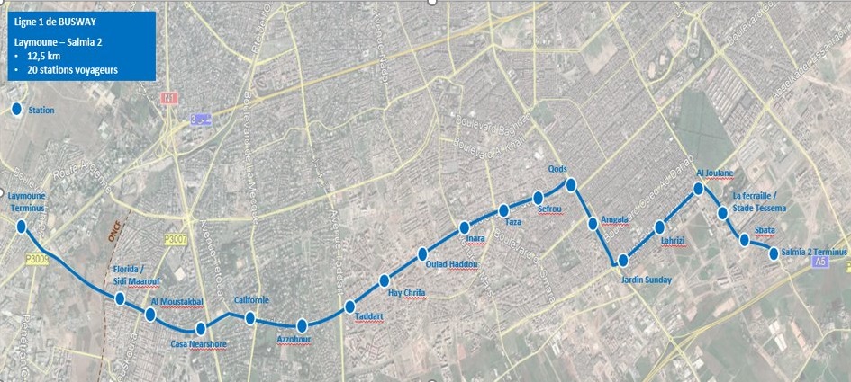 Casablanca: Le point sur l'avancement des nouvelles lignes de tramway et de BHNS Casablanca: Le point sur l'avancement des nouvelles lignes de tramway et de BHNS