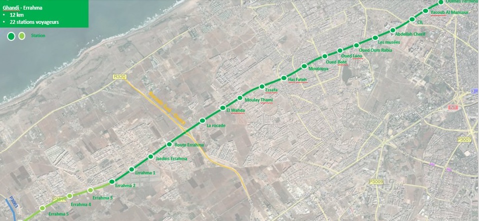 Casablanca: Le point sur l'avancement des nouvelles lignes de tramway et de BHNS Casablanca: Le point sur l'avancement des nouvelles lignes de tramway et de BHNS