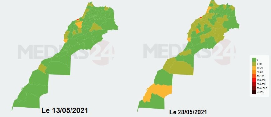 Covid : le nombre de nouveaux cas quotidiens a presque doublé depuis Aïd Al Fitr Covid : le nombre de nouveaux cas quotidiens a presque doublé depuis Aïd Al Fitr