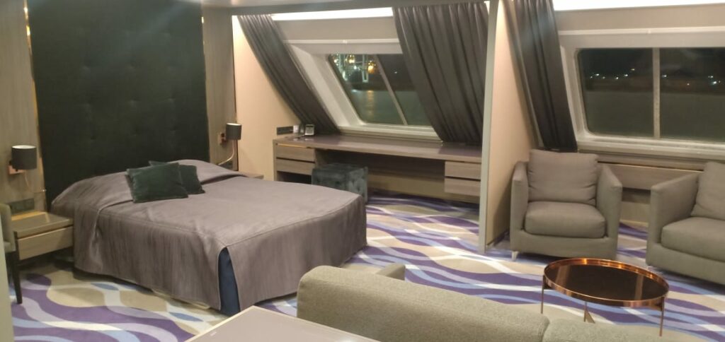 Images. Arrivée à Tanger du premier navire affrété pour l'opération Marhaba 2021 Images. Arrivée à Tanger du premier navire affrété pour l'opération Marhaba 2021