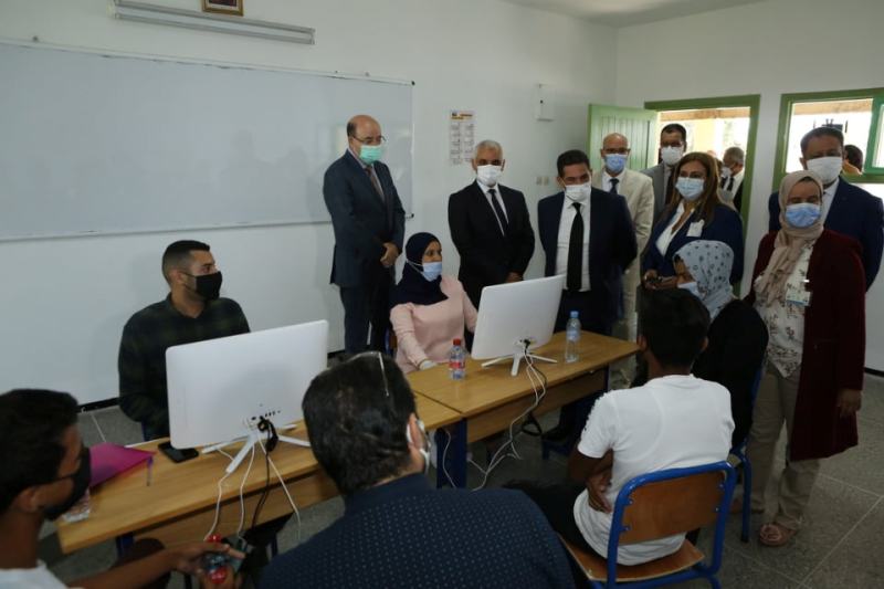 Démarrage de la campagne de vaccination des 12-17 ans au Maroc Démarrage de la campagne de vaccination des 12-17 ans au Maroc