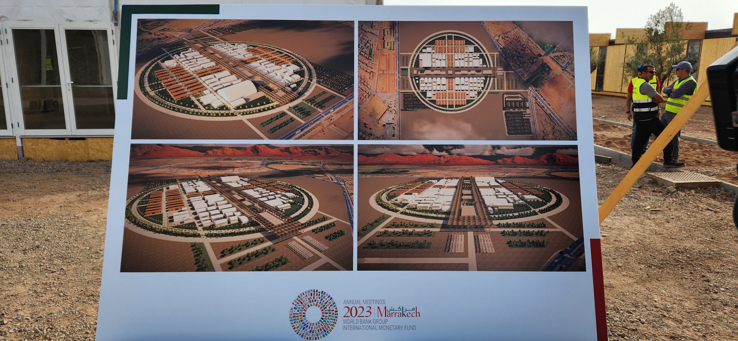 L’état d’avancement et les premières images du campus où se dérouleront les Assemblées annuelles BM-FMI