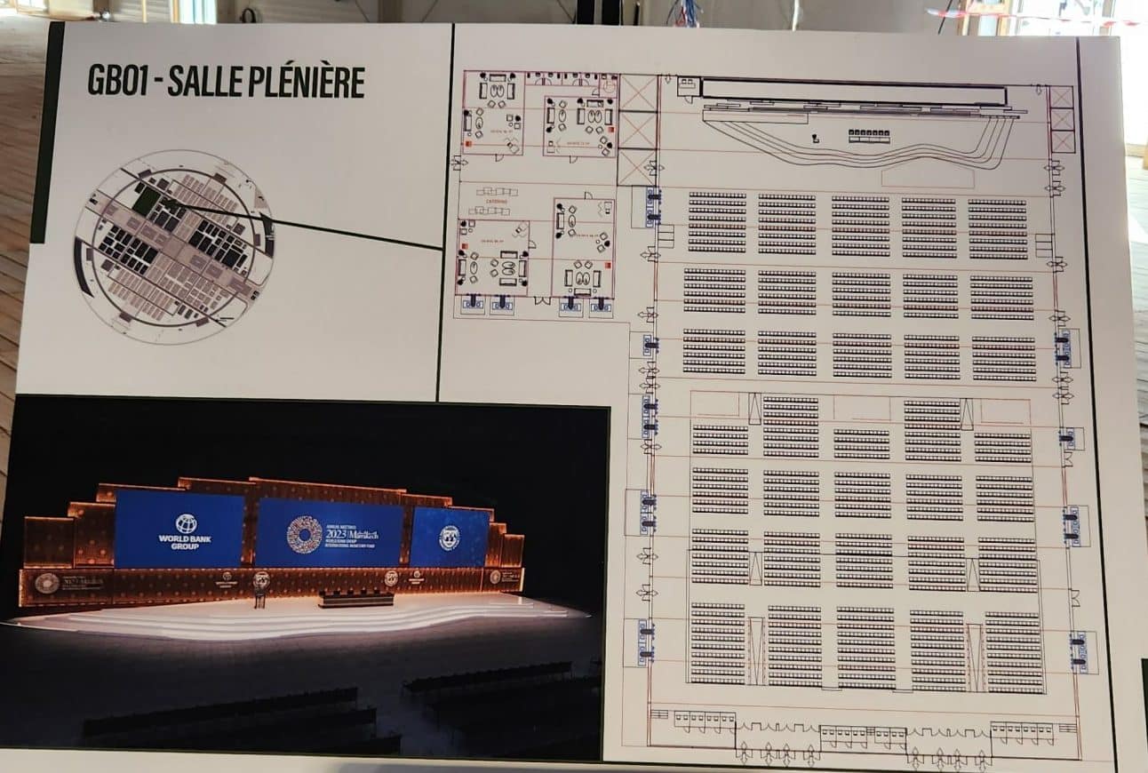 L’état d’avancement et les premières images du campus où se dérouleront les Assemblées annuelles BM-FMI