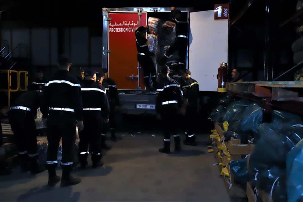 Séisme. Début de l’opération d’acheminement des aides vers les zones sinistrées